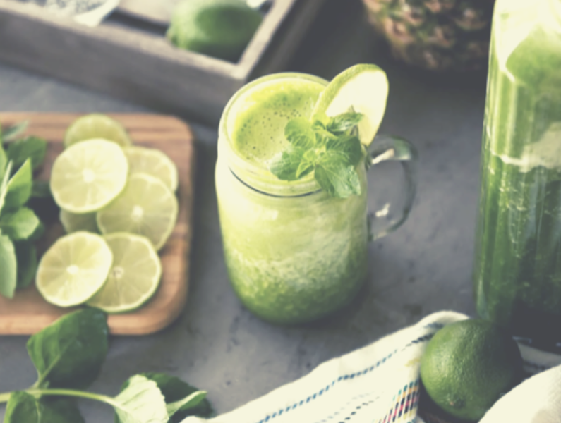Pineapple Mint Smoothie