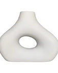 Cutout Vase-White