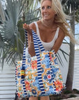 Striped Beach Bag-La Dolce Vita