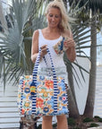 Striped Beach Bag-La Dolce Vita