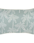 Cushion Cover-With Piping-Cabana Palms Seafoam-35cm x 50cm