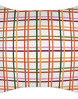 Cushion Cover-With Piping-Colour Mesh White-60cm x 60cm