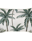 Cushion Cover-With Piping-Palm Tree Paradise Natural-35cm x 50cm