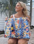 Striped Beach Bag-La Dolce Vita