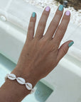 Bracelet-White Shells