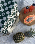 Cooler Bag-Large-Check Palm Kale