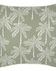 Cushion Cover-With Piping-Cabana Palms Sage-45cm x 45cm