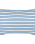 Cushion Cover-With Piping-Hampton Stripe Pale Blue-35cm x 50cm