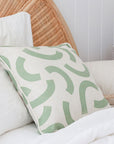 Cushion Cover-With Piping-Muse Sage-60cm x 60cm