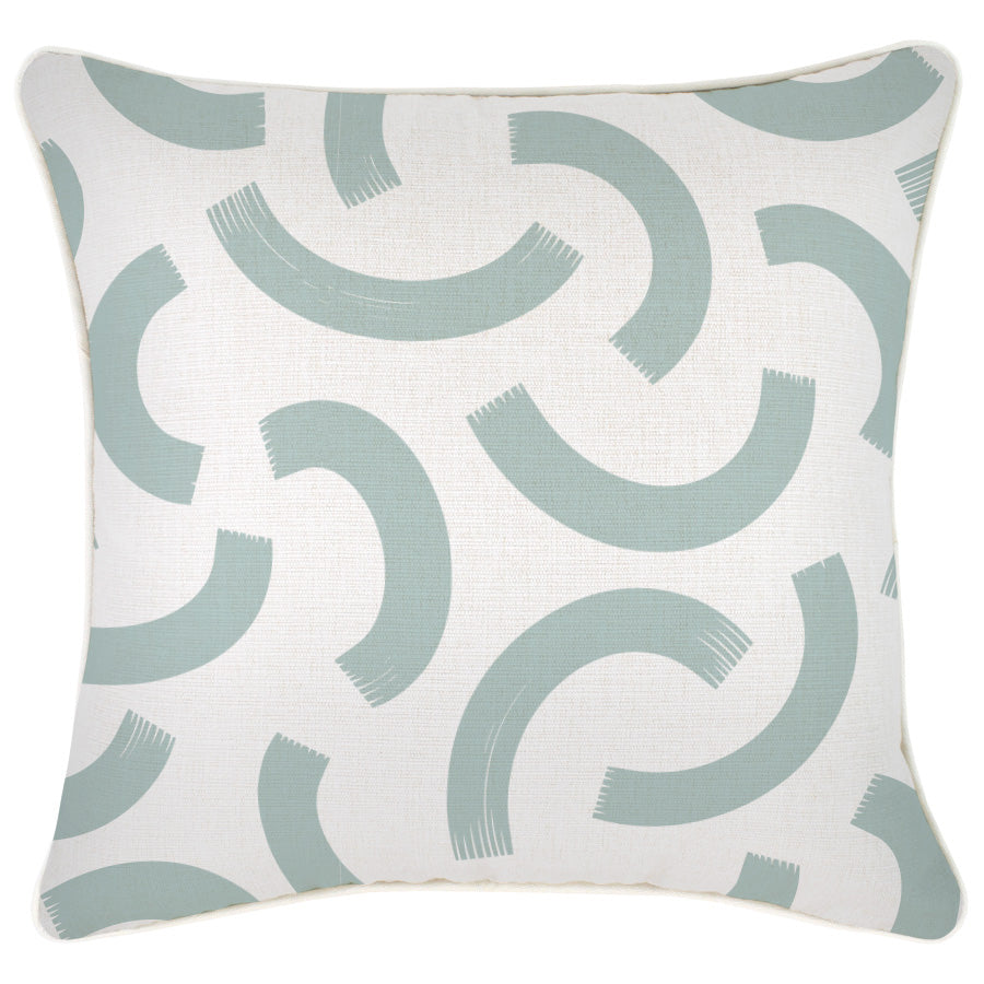 Cushion Cover-With Piping-Muse Seafoam-45cm x 45cm
