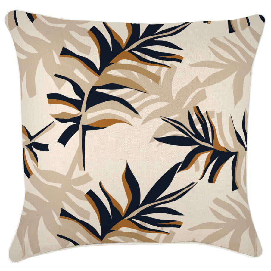 Cushion Cover-With Piping-Alfresco Beige-60cm x 60cm