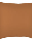 Cushion Cover-With Piping-Solid Rust-60cm x 60cm