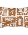 Cushion Cover-With Piping-Naxos Rust-35cm x 50cm