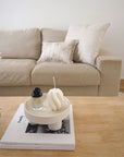 Cushion Cover-Coastal Fringe-Tall Palms Beige-35cm x 50cm