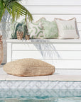 Cushion Cover-Coastal Fringe-Cabana Palms Sage-45cm x 45cm