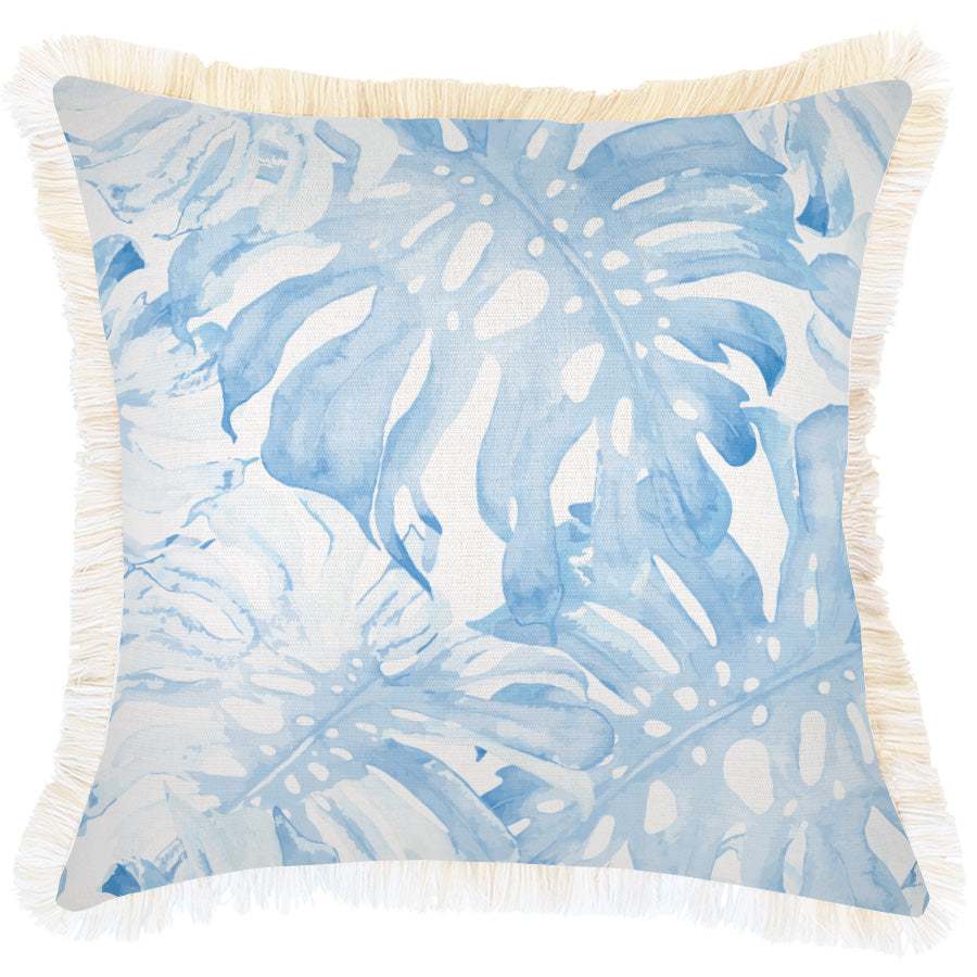 Cushion Cover-Coastal Fringe-Santorini-45cm x 45cm