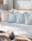 Cushion Cover-Coastal Fringe-Santorini-45cm x 45cm