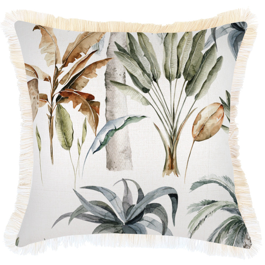 Cushion Cover-Coastal Fringe-Tobago-45cm x 45cm