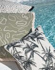 Cushion Cover-Coastal Fringe-Playa Sage-45cm x 45cm