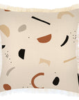 Cushion Cover-Coastal Fringe-Elements-45cm x 45cm