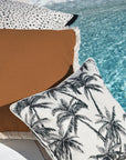 Cushion Cover-Coastal Fringe-Solid Rust-60cm x 60cm