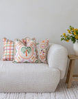 Cushion Cover-Coastal Fringe-Colour Mesh White-45cm x 45cm