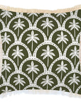 Cushion Cover-Coastal Fringe-Corfu Euclayptus-60cm x 60cm