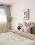 Cushion Cover-Coastal Fringe-Corfu Sage-60cm x 60cm