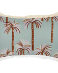 Cushion Cover-Coastal Fringe-Oasis Seafoam-35cm x 50cm