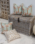 Cushion Cover-Coastal Fringe-Oasis Seafoam-45cm x 45cm