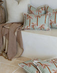 Cushion Cover-Coastal Fringe-Oasis Seafoam-45cm x 45cm