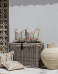 Cushion Cover-Coastal Fringe-Oasis Seafoam-45cm x 45cm