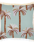 Cushion Cover-Coastal Fringe-Oasis Seafoam-45cm x 45cm