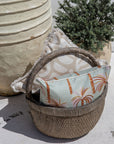Cushion Cover-Coastal Fringe-Sand Beige-45cm x 45cm