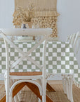 Tablecloth-Check Sage-250cm x 142cm