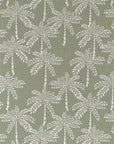Cushion Cover-Coastal Fringe-Cabana Palms Sage-60cm x 60cm
