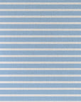 Cushion Cover-Coastal Fringe-Hampton Stripe Pale Blue-60cm x 60cm