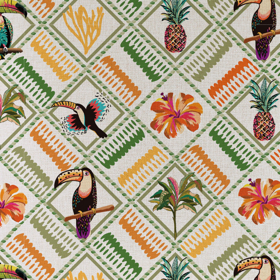 Cushion Cover-Coastal Fringe-Sanctuary-60cm x 60cm
