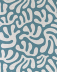 Cushion Cover-Coastal Fringe-Coral Sea Blue-35cm x 50cm
