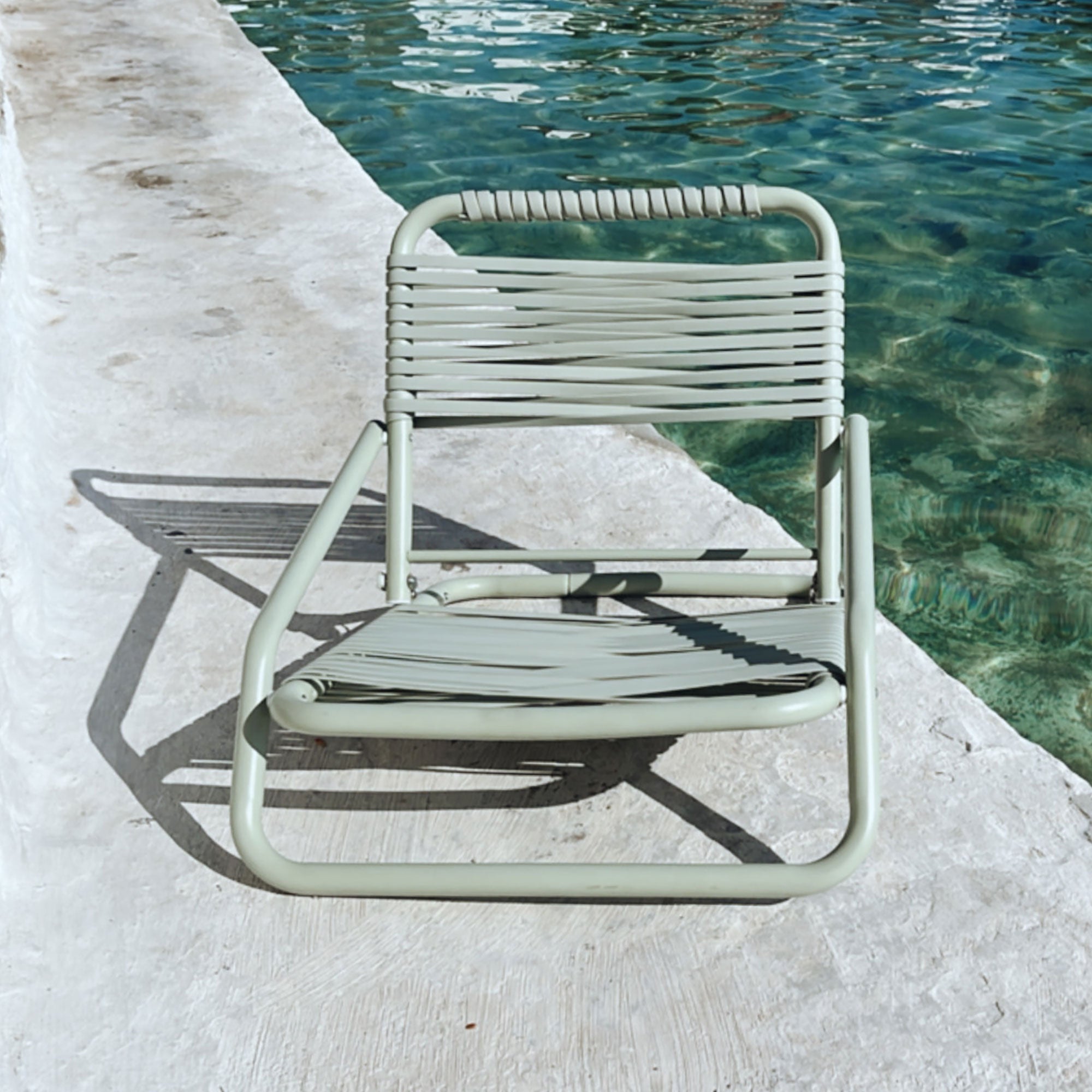 Designer Beach Chair-Sage