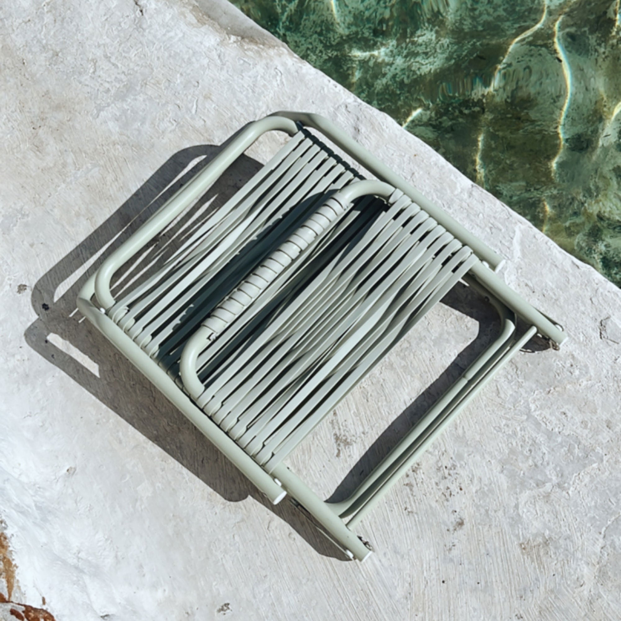 Designer Beach Chair-Sage