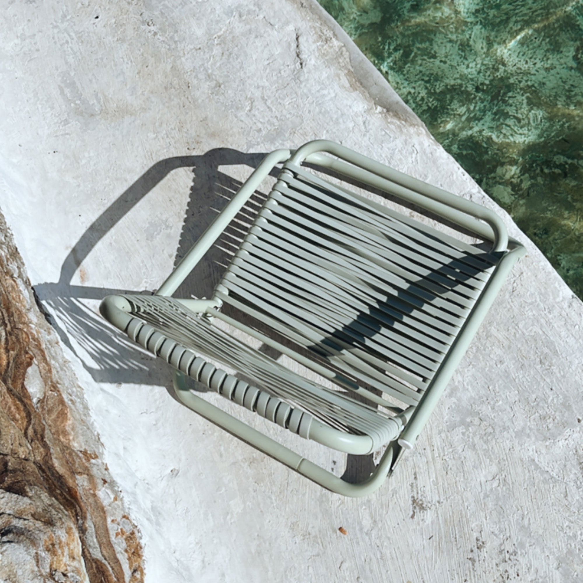 Designer Beach Chair-Sage