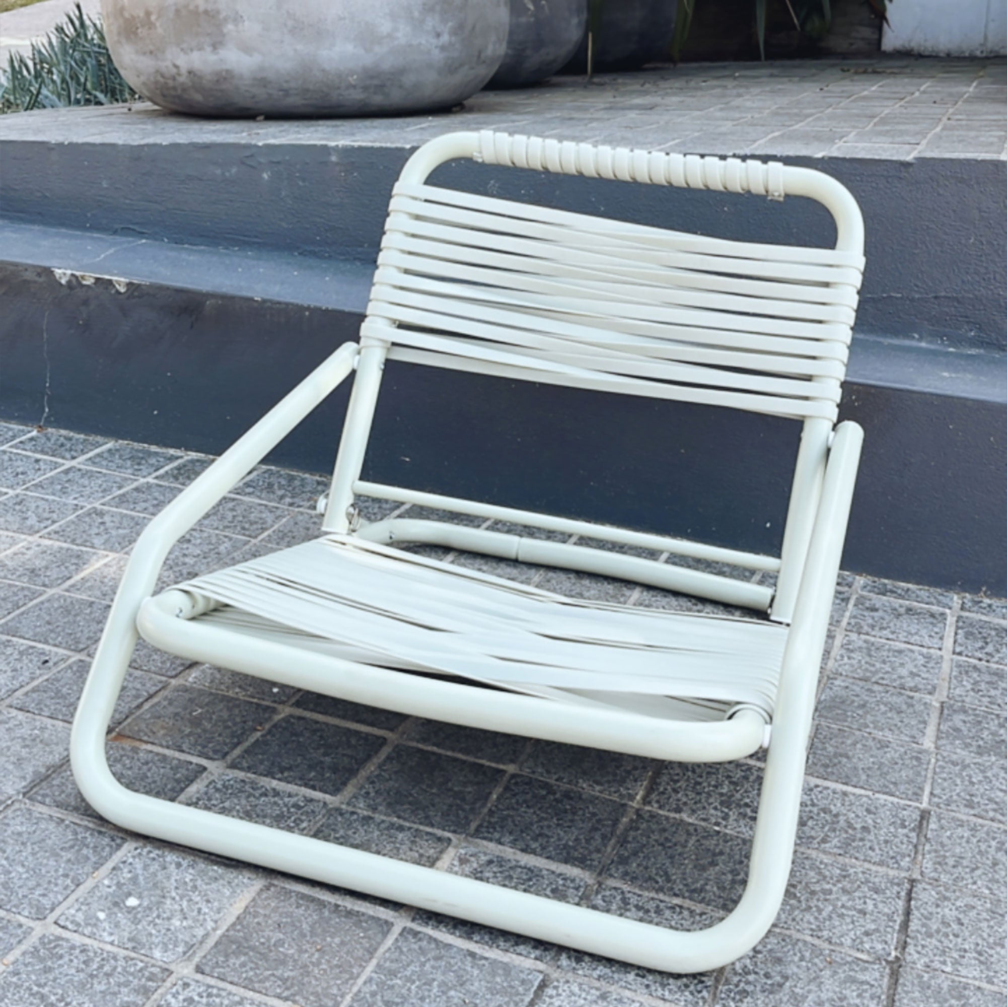 Designer Beach Chair-Sage