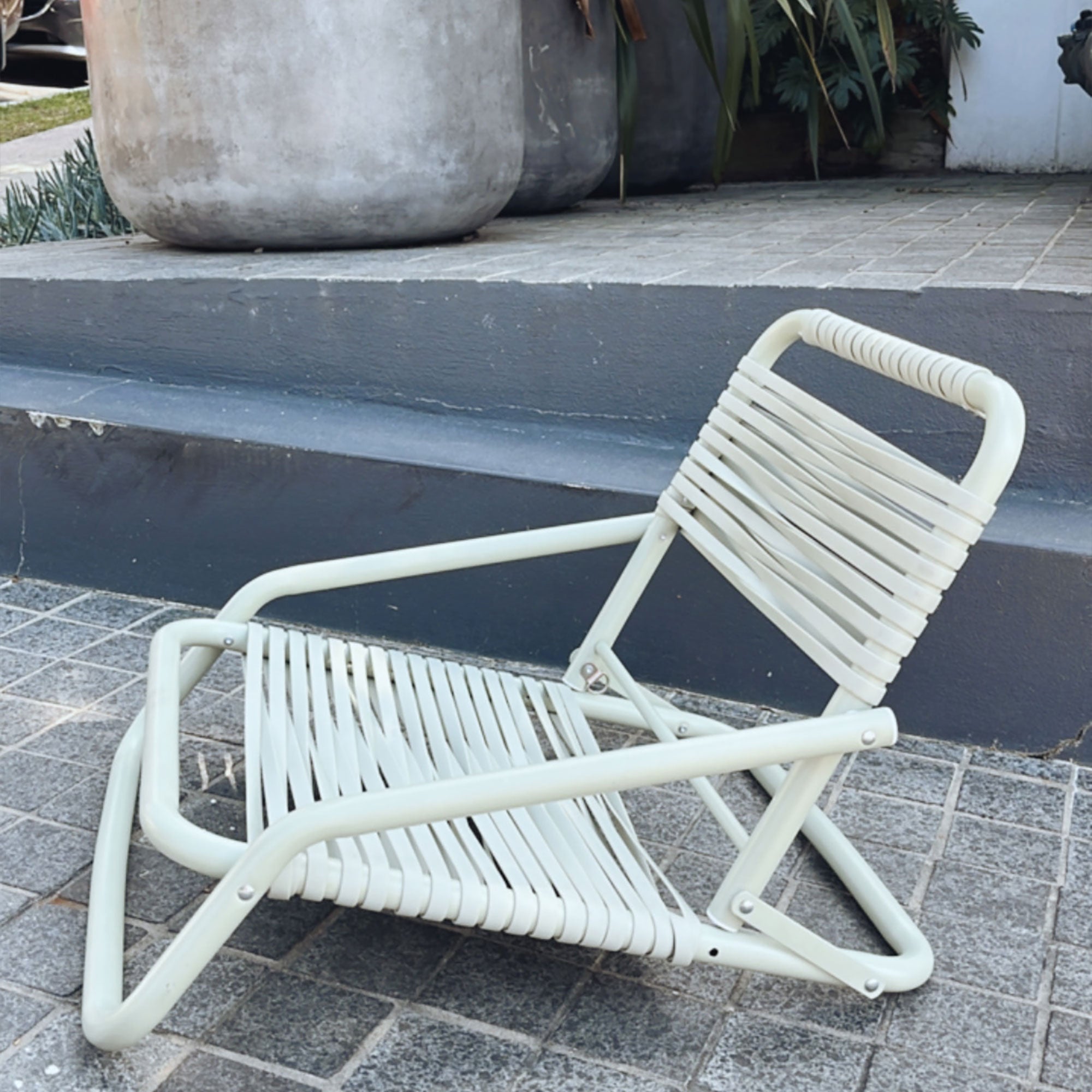 Designer Beach Chair-Sage