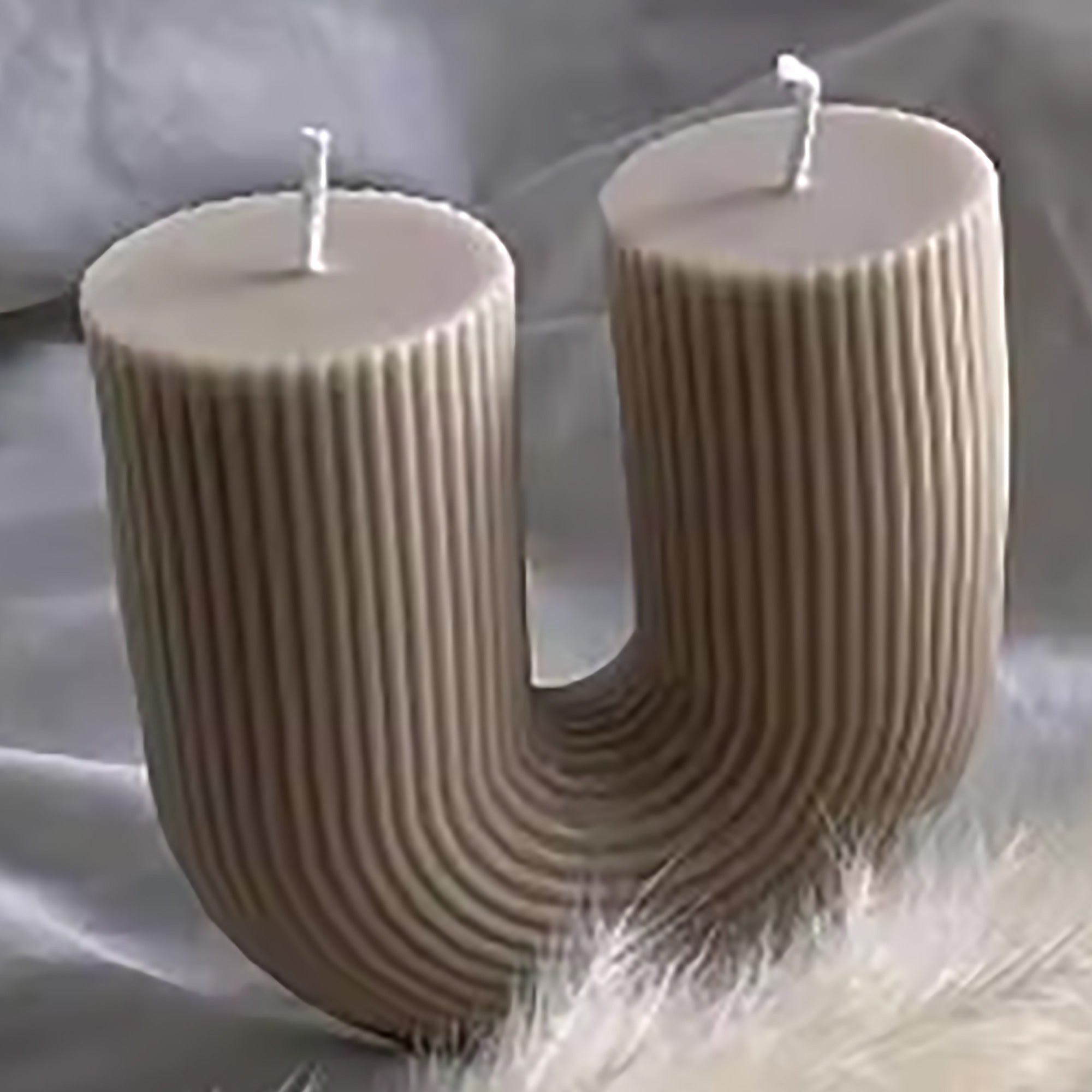Arch Candle-Beige-Sea Salt & Caramel