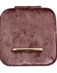 Small Velvet Jewellery Box-Light Pink