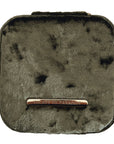 Small Velvet Jewellery Box-Green