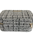 Large Tweed Jewellery Box-Cream