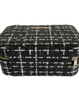 Large Tweed Jewellery Box-Khaki