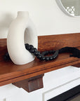 Large Wood Beads-Black
